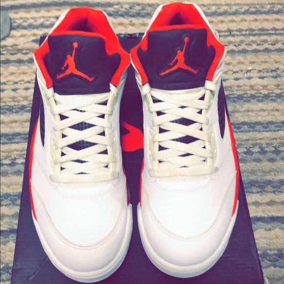 Jordan 5 fire red - Picture 1 of 3